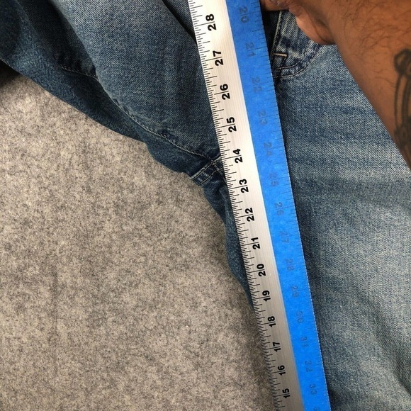 J. Crew Slim Boyfriend Denim Jean in Tinted Indigo Wash Blue BB475 Size 31P - Picture 10 of 14